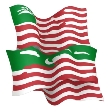 Kashmiri flag sticker