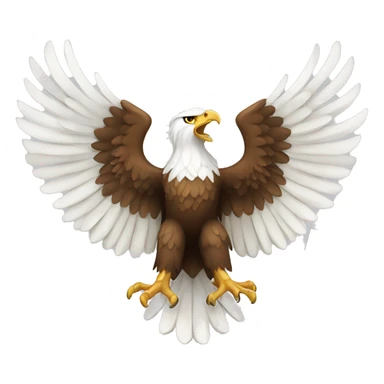 Polish eagle sticker