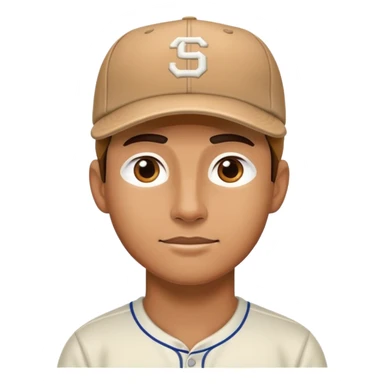 người đàn ông đội mũ lưỡi trai lộn ngược sticker