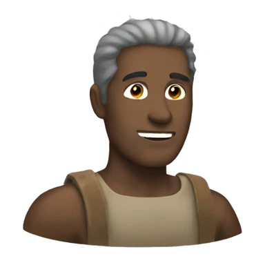 man with titan marks  sticker