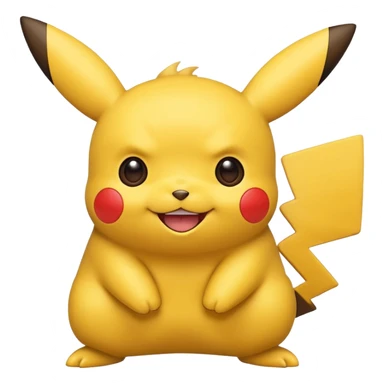Pikachu emoji sticker