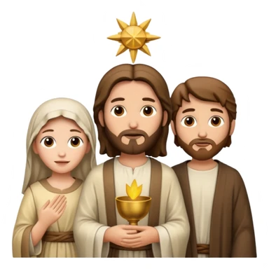 jesus mary joseph sticker