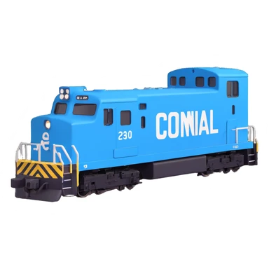 Conrail electric boxy locomotive sticker