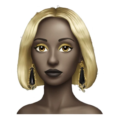 Versace crystal noir sticker