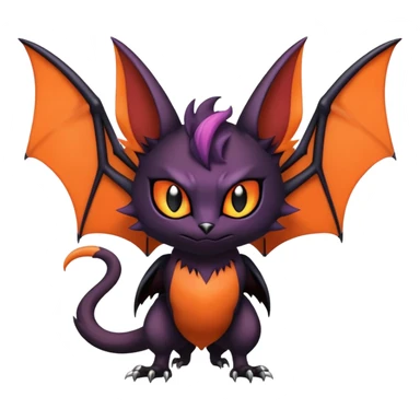 Noibat-Noivern-Litten-Hybrid-Creature sticker