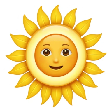 a sun ☀️  sticker
