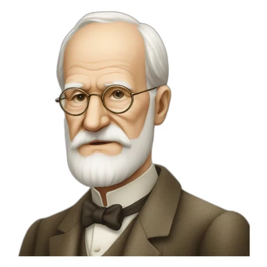 Sigmund Freud and Carl Jung sticker