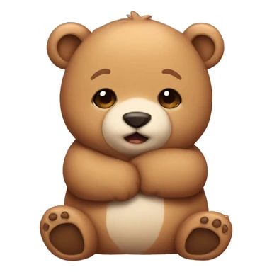 Cuddle cute bears sticker