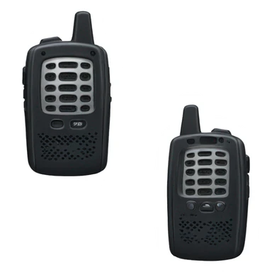 Walkie talkie sticker