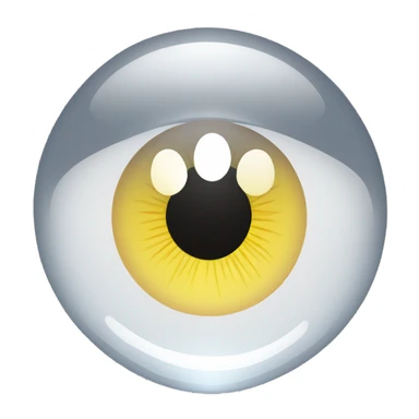 clear contact lens sticker