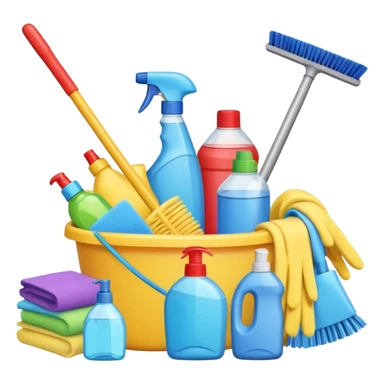 organization cleaning sticker