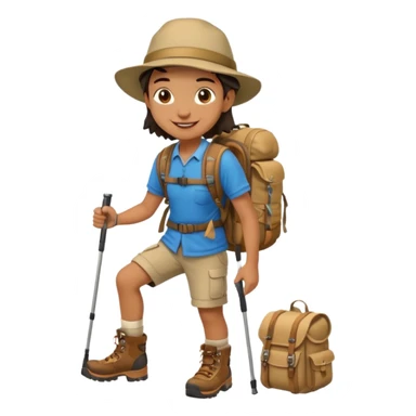 camper hero sticker