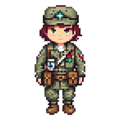 soldier medic sticker