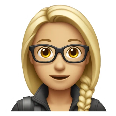 female photographer sticker