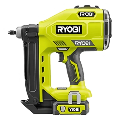 RYOBI ONE+ HP 18V 18-Gauge Brushless Cordless AirStrike Brad Nailer (with battery) P322 emoji style  sticker