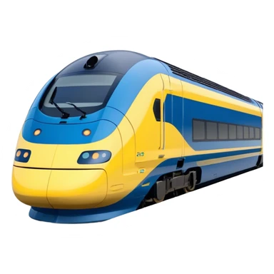 Eurostar - Eurostar International (Model Year: 2020) (Iconic colour: Blue and yellow) sticker