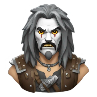 Lobo solitario sticker