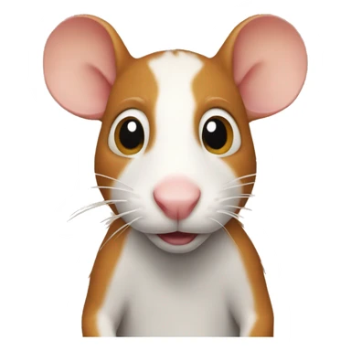 Ginger rat sticker