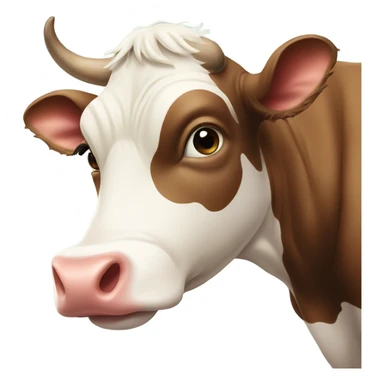 Cow with baby cow sticker
