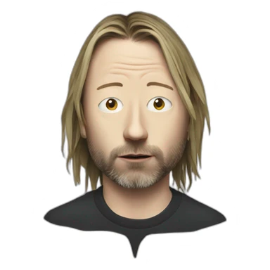 thom yorke mad sticker