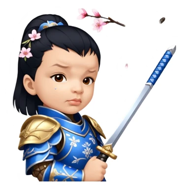 Samurai Warrior sticker