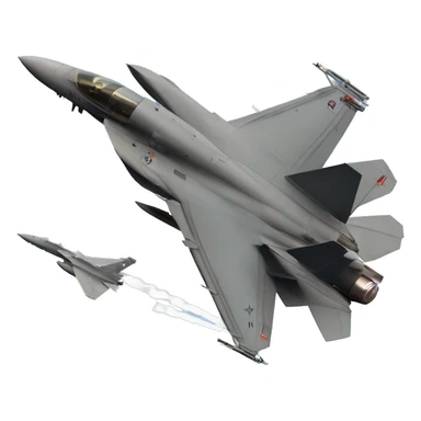 Photo realistic US Navy Fighter jet with  missiles sticker
