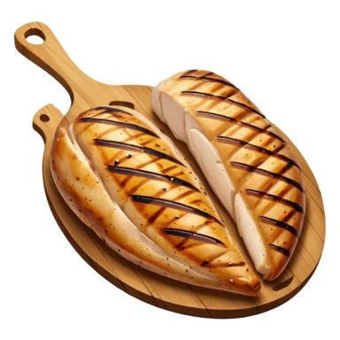 Grilled Chicken breast sticker