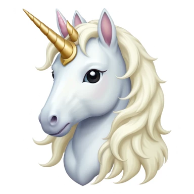 Unicornio palido sticker