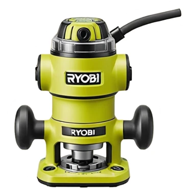 ONE+ 18V Cordless Compact Fixed Base Router RYOBI with gray  sticker