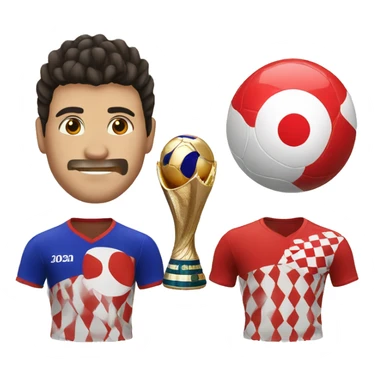 Japan vs Croatia and Japan win  sticker