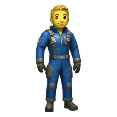 fallout vault 13 jumpsuit sticker