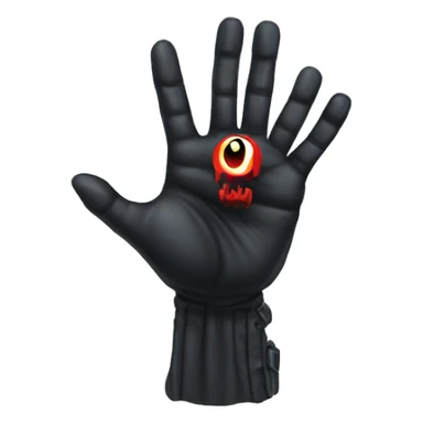 web shooter + hand  sticker