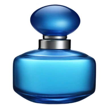 Blue Dior perfume bottle sticker