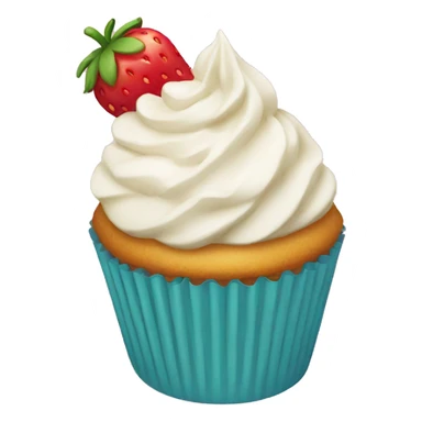 strawberry cupcake sticker