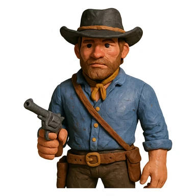 Arthur Morgan from Red Dead Redemption sticker