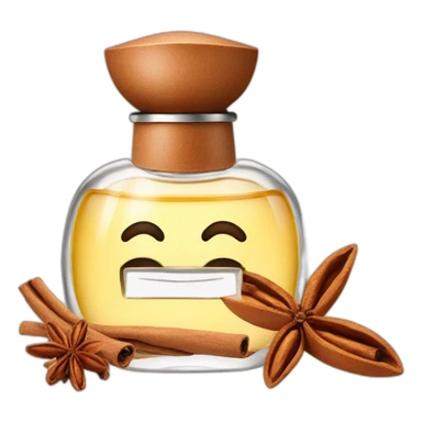 Parfum with Cinnamon sticker