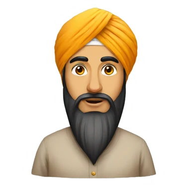 sikh naani sticker