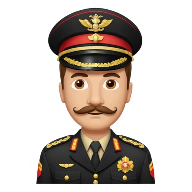 make his skin colour a little bit lighter, and his clothes should be like a spanish sergeant sticker