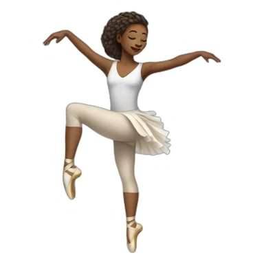 Female contemporary Dancer sticker