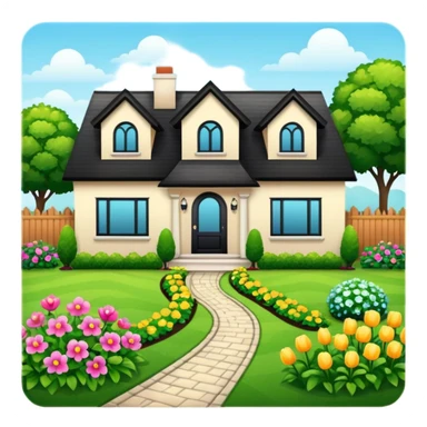 Home and garden sticker