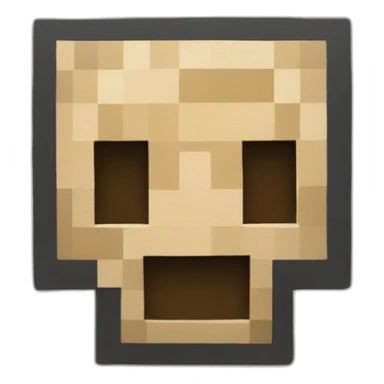 minecraft logo sticker
