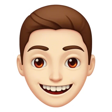 Murderous smile sticker