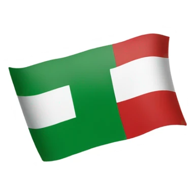 Italian flag sticker
