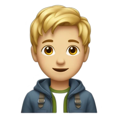 a little boy sticker