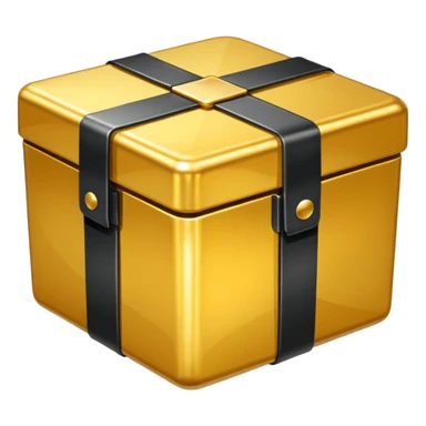 Clean Gold box frontview sticker