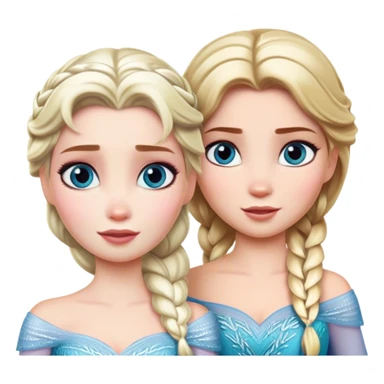 elsa anna sticker