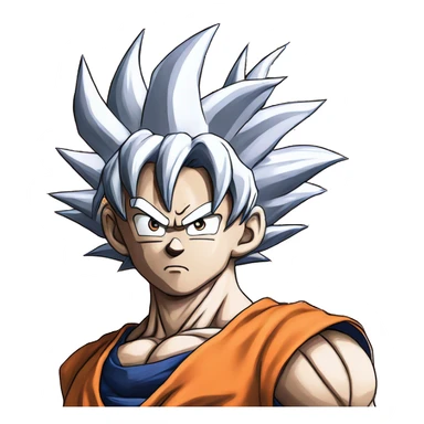 Goku ultra instinct sticker