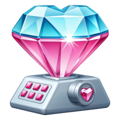 Sweet diamond love machine  sticker