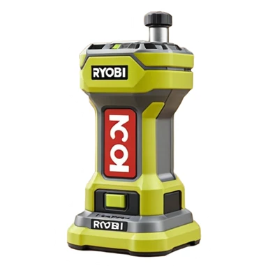 ONE+ 18V Cordless Compact Fixed Base Router RYOBI with gray with battery sticker