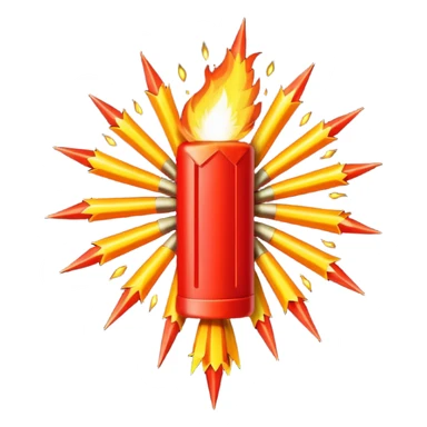 V for vendetta fire cracker sticker